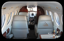 King Air Taxi Cabin