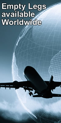 Empty Jets to and from Paris